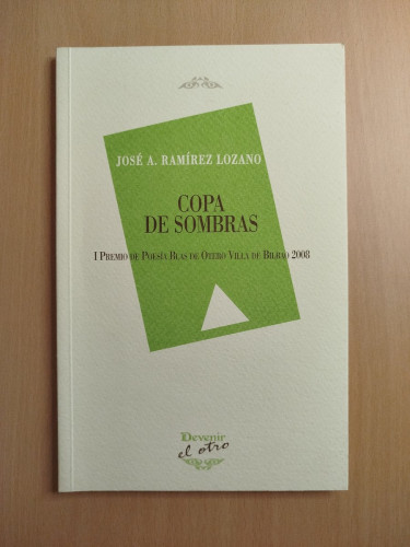 Portada del libro de Copa de sombras