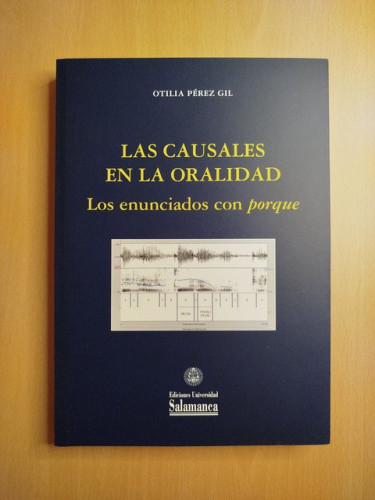 Portada del libro de Las causales en la oralidad. Los enunciados con 