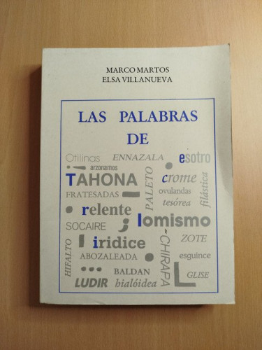 Portada del libro de Las palabras de Trilce