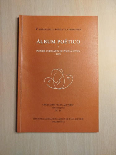Portada del libro de Álbum poético y Primer Certamen de poesía jóven