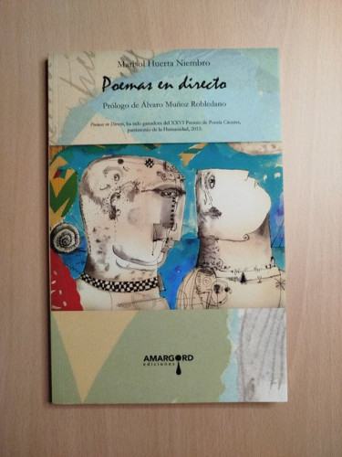 Portada del libro de Poemas en directo
