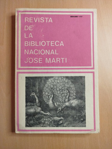 Portada del libro de Revista de la Biblioteca Nacional Jose Marti