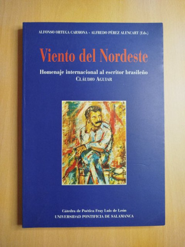Portada del libro de Viento del nordeste. Homenaje internacional al escritor Claudio Aguiar
