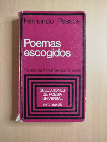 Portada del libro de Poemas escogidos