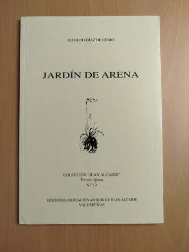 Portada del libro de Jardín de arena