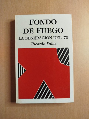Portada del libro de (Dedicado por el autor) Fondo de fuego. La generación del 70