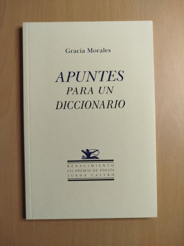 Portada del libro de (Dedicado por el autor) Apuntes para un diccionario