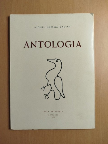 Portada del libro de (Dedicado por el autor) Antología
