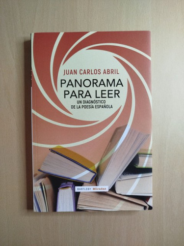 Portada del libro de (Dedicado por el autor) Panorama para leer. Un diagnóstico de la poesía española