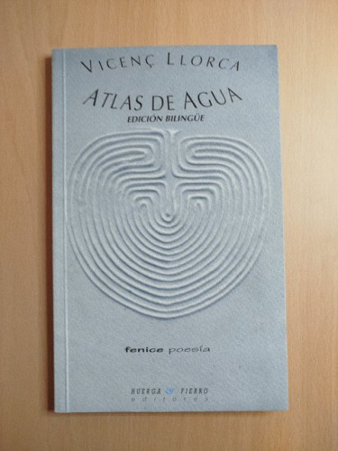 Portada del libro de (Dedicado por el autor) Atlas de agua. Edición bilingüe