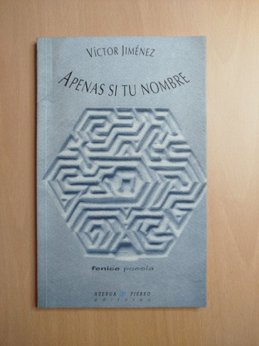 Portada del libro de (Dedicado por el autor) Apenas si tu nombre