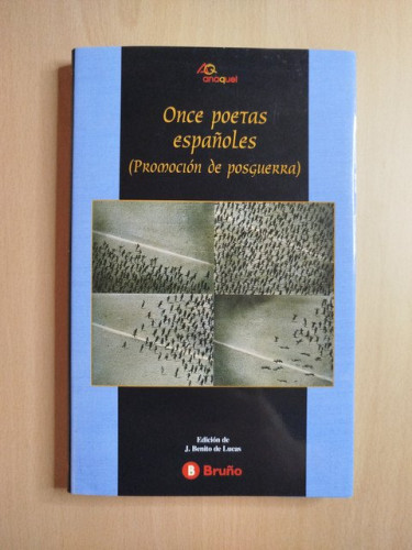 Portada del libro de (Dedicado por el autor) Once poetas españoles (Promoción de posguerra)
