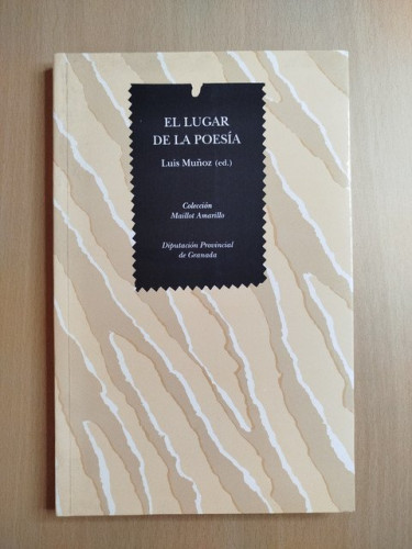 Portada del libro de (Dedicado por el autor) El lugar de la poesía