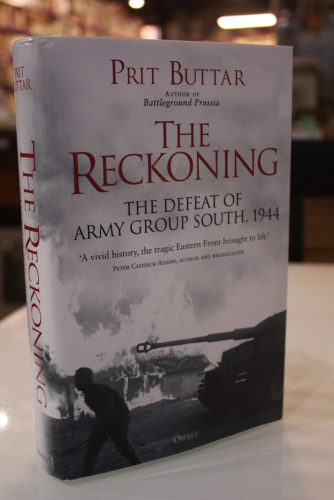 Portada del libro de The Reckoning. The Defeat of Army Group South, 1944.