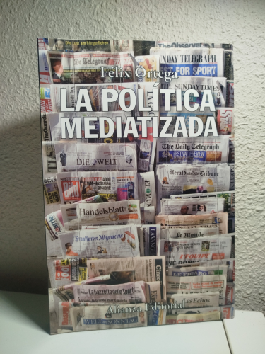 Portada del libro de La política mediatizada