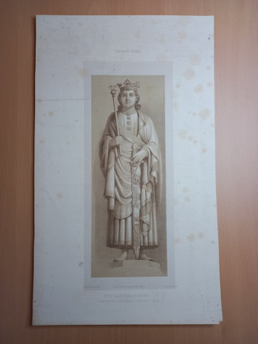 Portada del libro de GRABADO Nº XI. Iconografía española. Colección de retratos, estatuas, mausoleos y demás monumentos inéditos...
