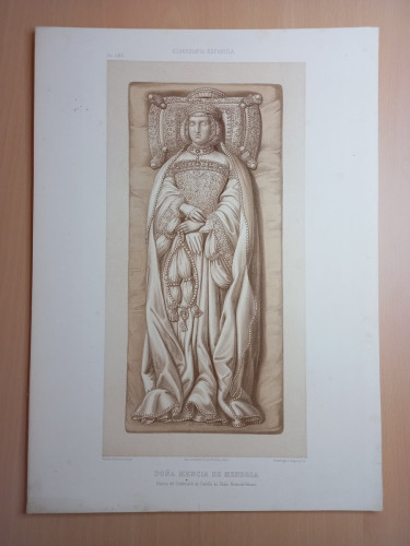 Portada del libro de GRABADO Nº LXIX. Iconografía española. Colección de retratos, estatuas, mausoleos y demás monumentos...