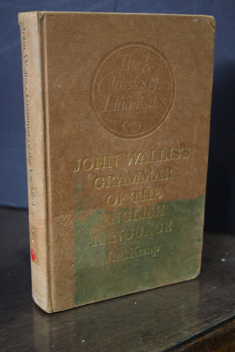 Portada del libro de Grammar of the English Language. With an introductory grammatico-physical Treatise on Speech (or on...