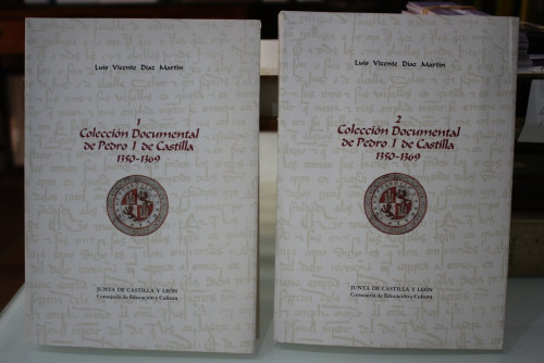 Portada del libro de Colección Documental de Pedro I de Castilla