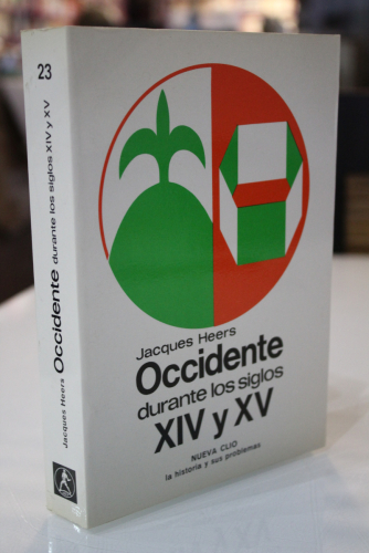 Portada del libro de Occidente durante los siglos XIV y XV. Aspectos económicos y sociales.
