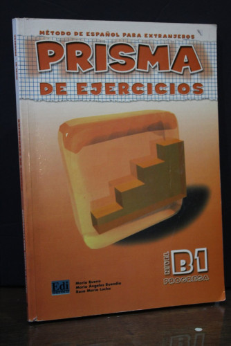 Portada del libro de Prisma de ejercicios. Método de español para extranjeros. Nivel B1 Progresa.
