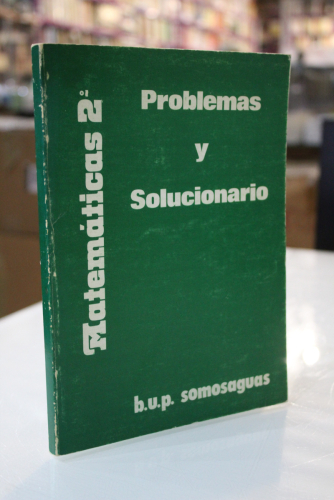 Portada del libro de Matemáticas, 2 BUP. Problemas y Solucionario