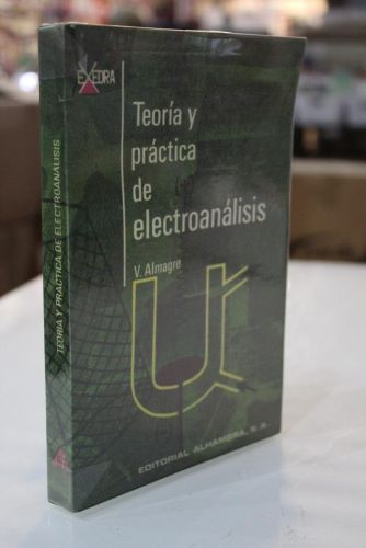 Portada del libro de Teoría y práctica de electroanálisis.