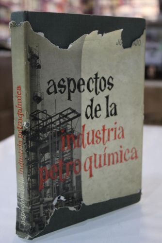 Portada del libro de Aspectos de la industria petroquímica.