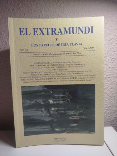 Portada del libro de El Extramundi y los papeles de Iria Flavia. Año XVI. Número LXIV