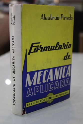 Portada del libro de Formulario de mecánica aplicada.