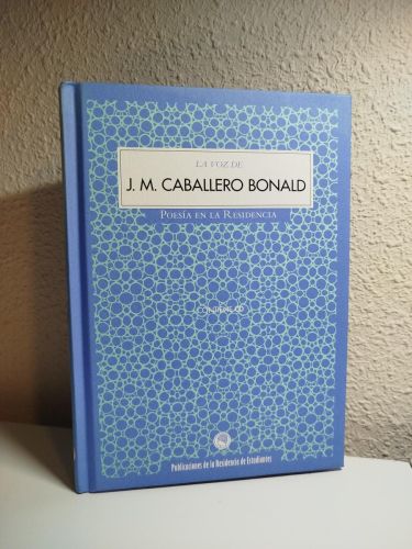 Portada del libro de La voz de J. M. Caballero Bonald. Poesía en la Residencia