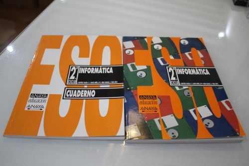 Portada del libro de Informática, ESO, 2º ciclo.- Libro + Cuaderno.