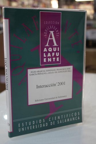 Portada del libro de Interacción 2001 2º Congreso Internacional de Interacción Persona-Ordenador