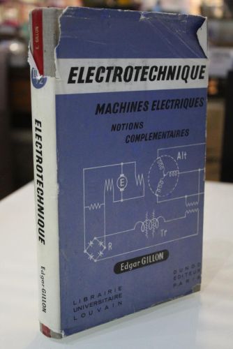 Portada del libro de Cours d'Electrotechnique. Deuxième partie. Les Machines Électriques. Volume II: Notions Complémentaires.