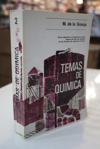 Portada del libro de Temas de Química. 2.