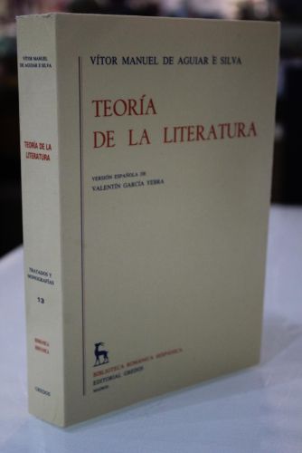 Portada del libro de Teoría de la literatura