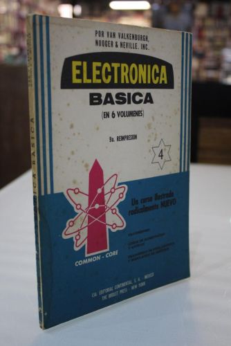 Portada del libro de Electrónica básica en 6 volúmenes.- Número 4.