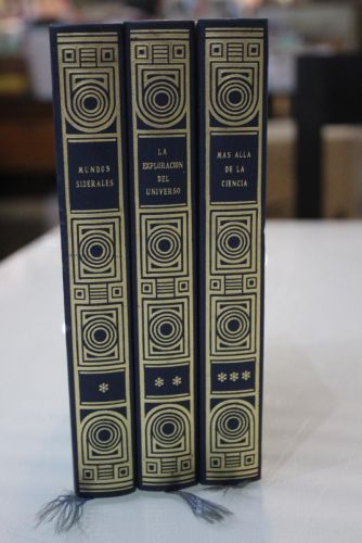 Portada del libro de Los Secretos de la Astronomía. 3 Volúmenes.