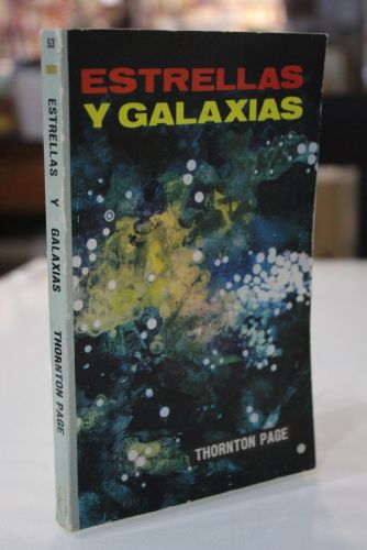 Portada del libro de Estrellas y galaxias. Nacimiento, vida y muerte en el Universo.