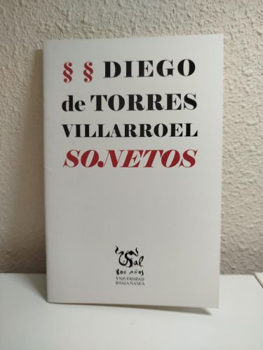 Portada del libro de Sonetos