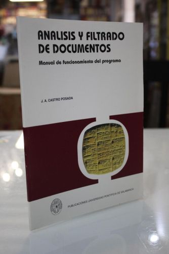 Portada del libro de Análisis y filtrado de documentos