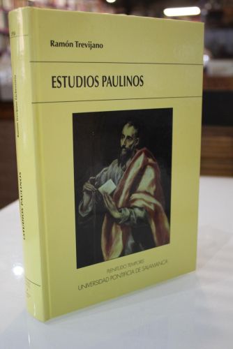 Portada del libro de Estudios paulinos