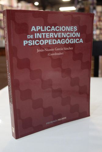 Portada del libro de Aplicaciones de intervención psicopedagógica