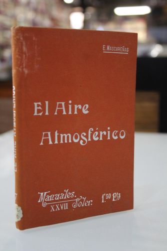 Portada del libro de El aire atmosférico.