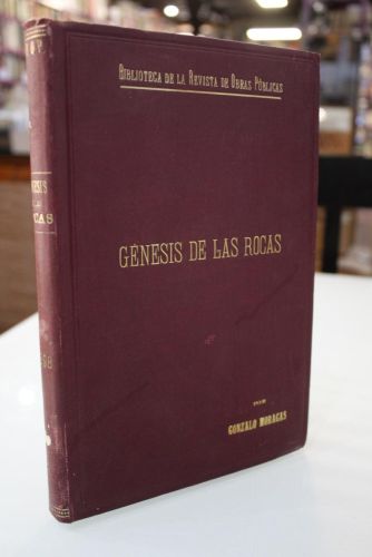 Portada del libro de Génesis de las rocas.