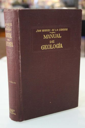 Portada del libro de Manual de Geología.