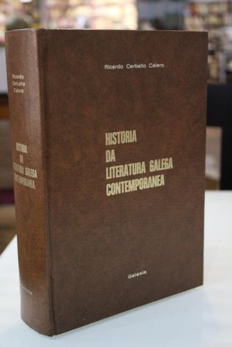 Portada del libro de Historia da literatura galega contemporánea