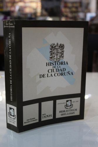 Portada del libro de Historia de la ciudad de La Coruña