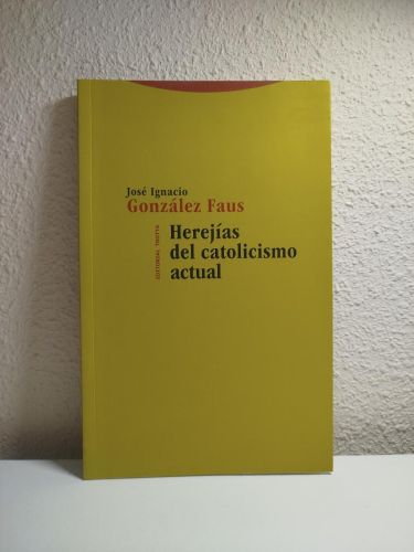 Portada del libro de Herejías del catolicismo actual