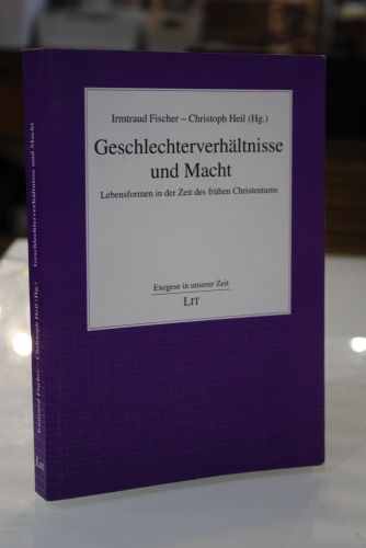 Portada del libro de Geschlechterverhältnisse und Macht. Lebensformen in fer Zeit des frühen Christentums